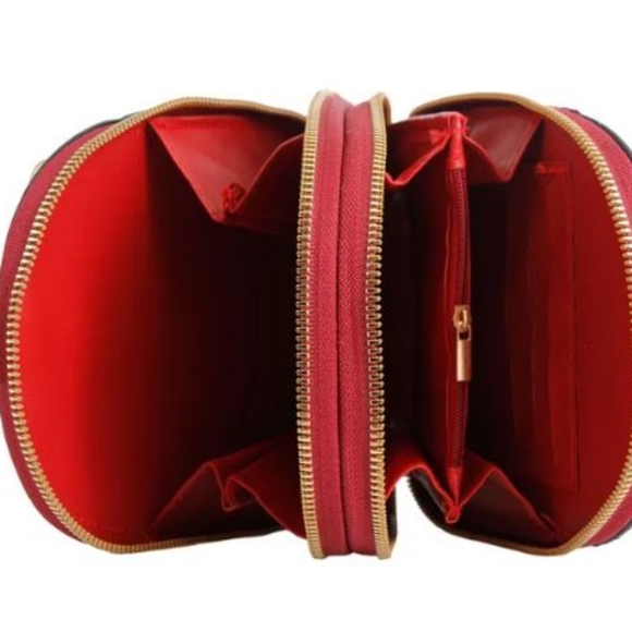 Wine Red 3D Mini Backpack/Purse - Picture 4 of 5